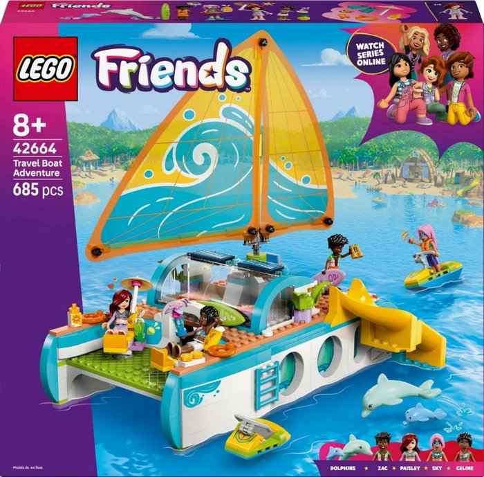 LEGO Friends Aventura en el Barco de Viaje 42664 LEGO Friends Aventura en el Barco de Viaje 42664