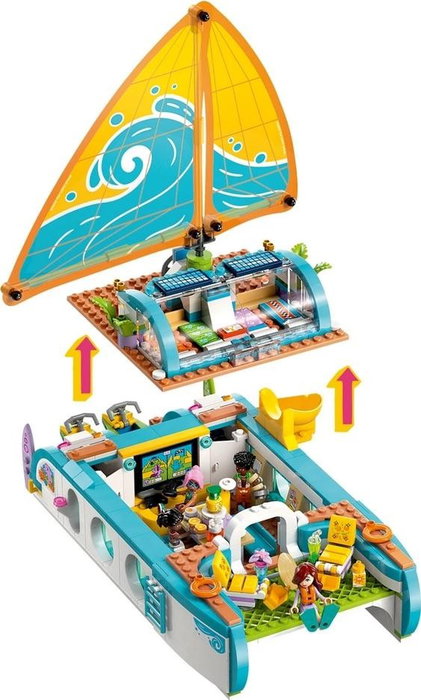 LEGO Friends Aventura en el Barco de Viaje 42664 LEGO Friends Aventura en el Barco de Viaje 42664