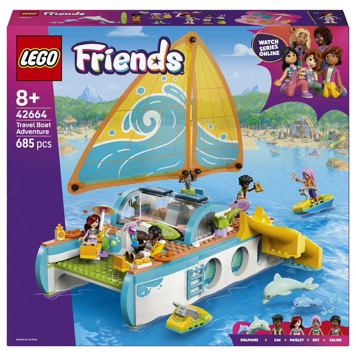 LEGO Friends Aventura en el Barco de Viaje 42664 LEGO Friends Aventura en el Barco de Viaje 42664