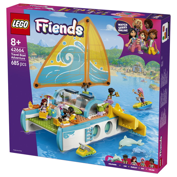 LEGO Friends Aventura en el Barco de Viaje 42664 LEGO Friends Aventura en el Barco de Viaje 42664