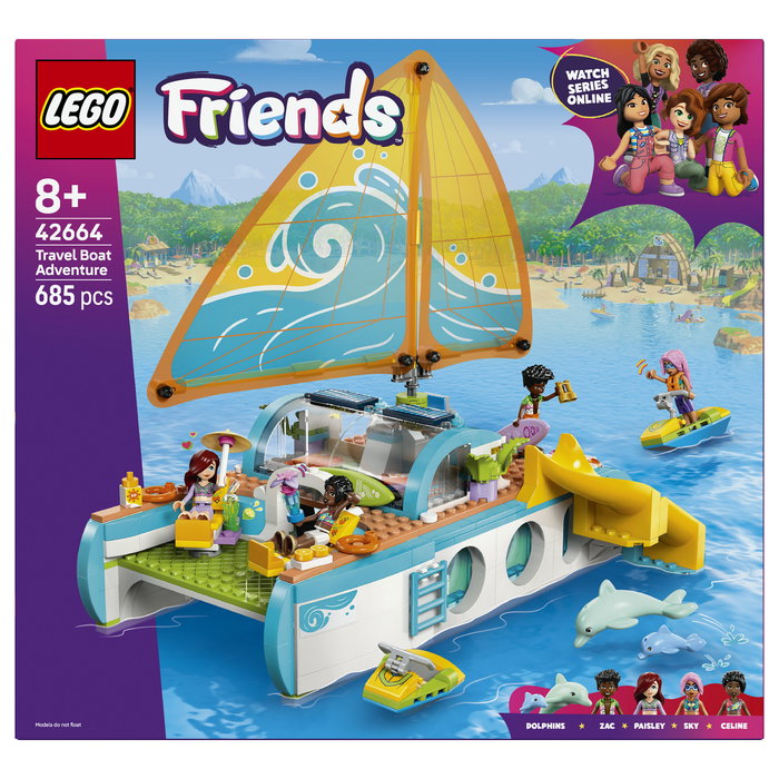 LEGO Friends Aventura en el Barco de Viaje 42664 LEGO Friends Aventura en el Barco de Viaje 42664
