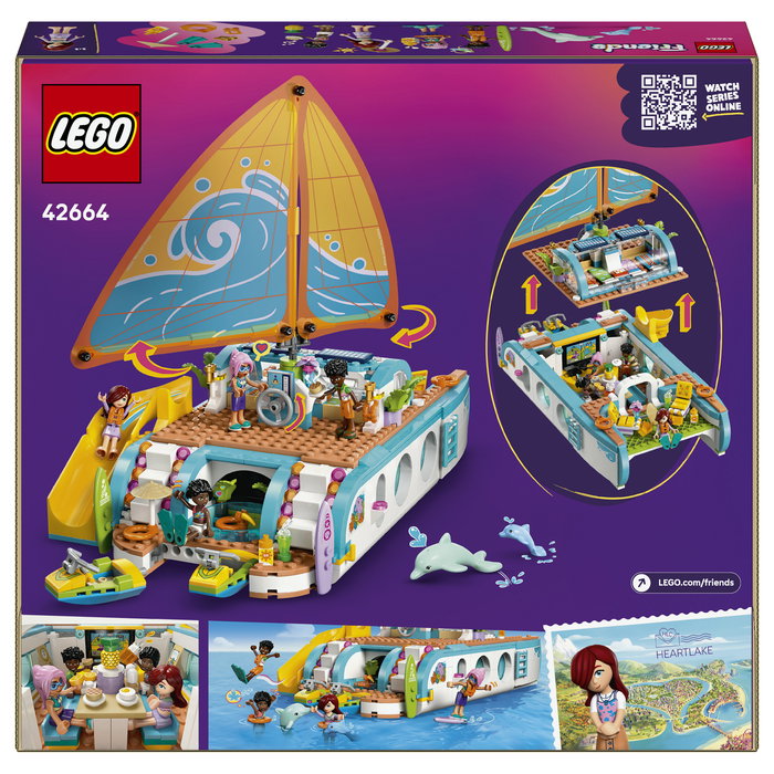 LEGO Friends Aventura en el Barco de Viaje 42664 LEGO Friends Aventura en el Barco de Viaje 42664