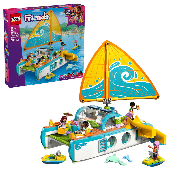 LEGO Friends Aventura en el Barco de Viaje 42664 LEGO Friends Aventura en el Barco de Viaje 42664