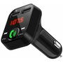 NK Transmisor FM Bluetooth para Coche y Camión con Manos Libres y Cargador USB