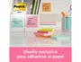 Post-it Bloc de notas adhesivas quita y pon 76x76 mm amarillo neon 100 hojas