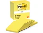 Post-it Bloc de notas adhesivas quita y pon 76x76 mm amarillo neon 100 hojas