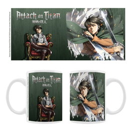 Sakami Merchandise Taza de Cerámica Attack on Titan Levi