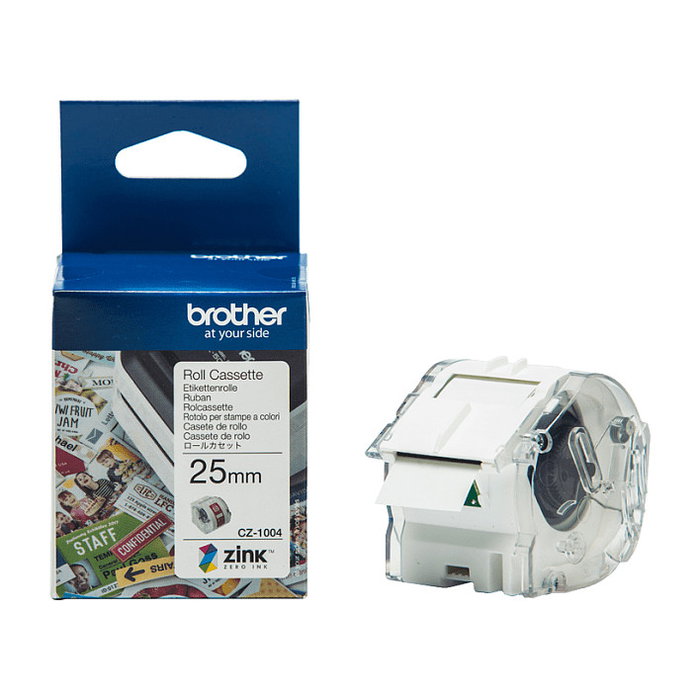 Brother Rollo de Cinta Adhesiva CZ-1004 25 mm x 5 m Brother Rollo de Cinta Adhesiva CZ-1004 25 mm x 5 m