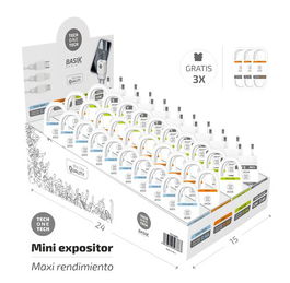 Cables Y Cargadores Tech-One-Tech Basik Surtido Expositor De 43