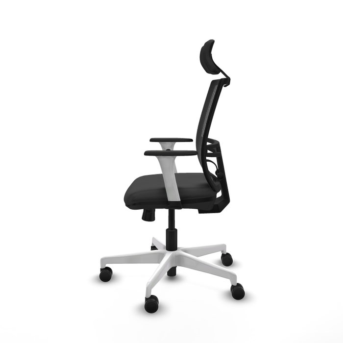 PIQUERAS Y CRESPO Silla de oficina Yunquera con mecanismo Sincro/Traslack Gris y Negro PIQUERAS Y CRESPO Silla de oficina Yunquera con mecanismo Sincro/Traslack Gris y Negro