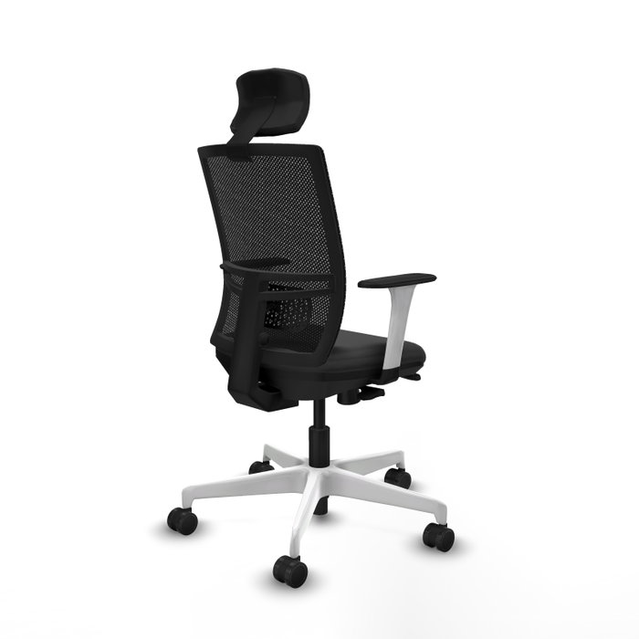 PIQUERAS Y CRESPO Silla de oficina Yunquera con mecanismo Sincro/Traslack Gris y Negro PIQUERAS Y CRESPO Silla de oficina Yunquera con mecanismo Sincro/Traslack Gris y Negro