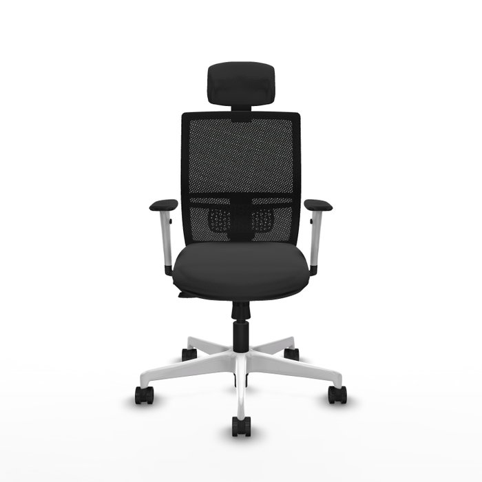 PIQUERAS Y CRESPO Silla de oficina Yunquera con mecanismo Sincro/Traslack Gris y Negro PIQUERAS Y CRESPO Silla de oficina Yunquera con mecanismo Sincro/Traslack Gris y Negro