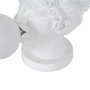 Ixia Lámpara de Mesa Chica Blanco Resina