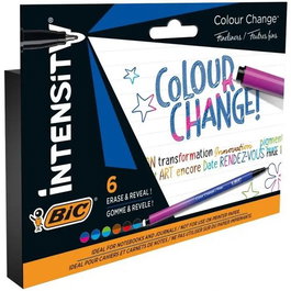 Rotulador Bic Intensity Color Change Estuche De 6