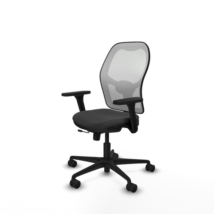 PIQUERAS Y CRESPO Silla de oficina Jorquera Gris oscuro y Blanco PIQUERAS Y CRESPO Silla de oficina Jorquera Gris oscuro y Blanco