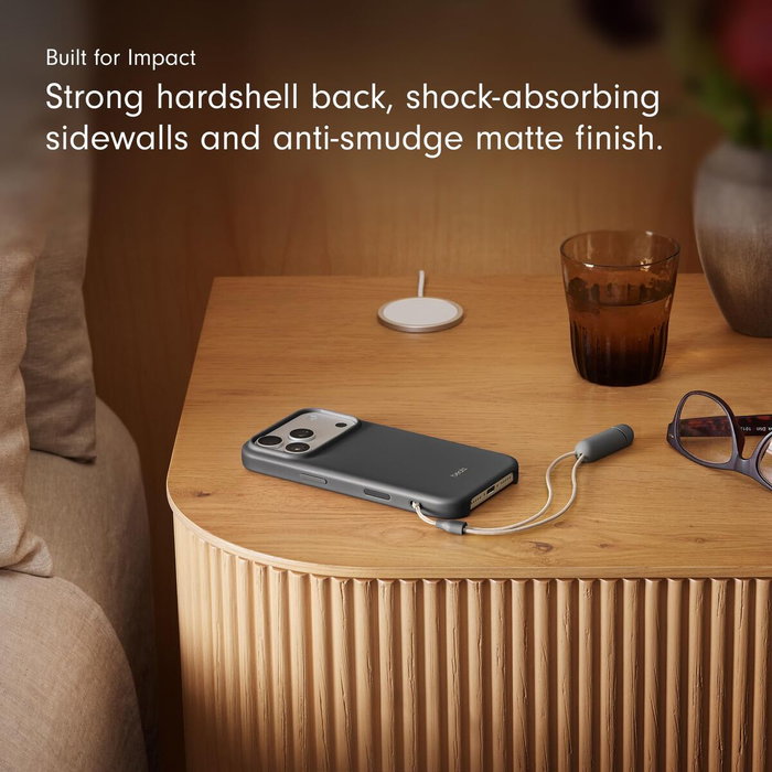 Beats Kickstand Case para Apple iPhone 17 Pro con MagSafe y Soporte de Sobremesa, Granito, Gris Beats Kickstand Case para Apple iPhone 17 Pro con MagSafe y Soporte de Sobremesa, Granito, Gris