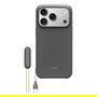 Apple Funda Kickstand iPhone 17 Pro MGY74LL/A con MagSafe, Soporte y Control de Cámara Granite Grey