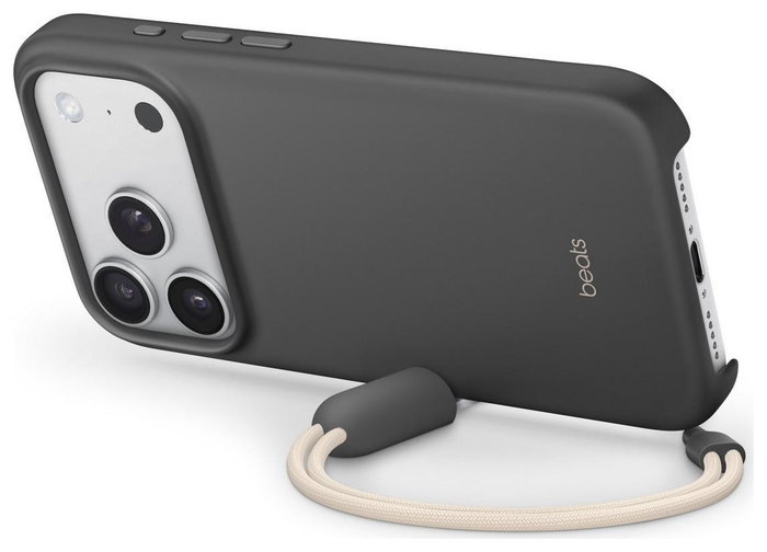 Beats Kickstand Case para Apple iPhone 17 Pro con MagSafe y Soporte de Sobremesa, Granito, Gris Beats Kickstand Case para Apple iPhone 17 Pro con MagSafe y Soporte de Sobremesa, Granito, Gris