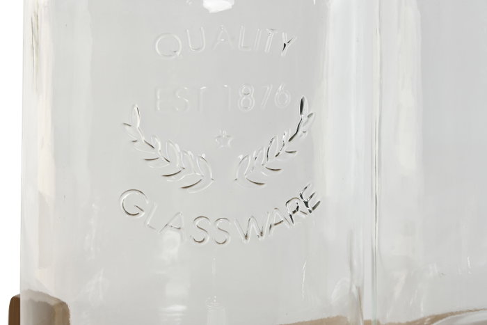 DKD Home Decor Set de 2 Dispensadores de Bebidas de Cristal 5,5L DKD Home Decor Set de 2 Dispensadores de Bebidas de Cristal 5,5L