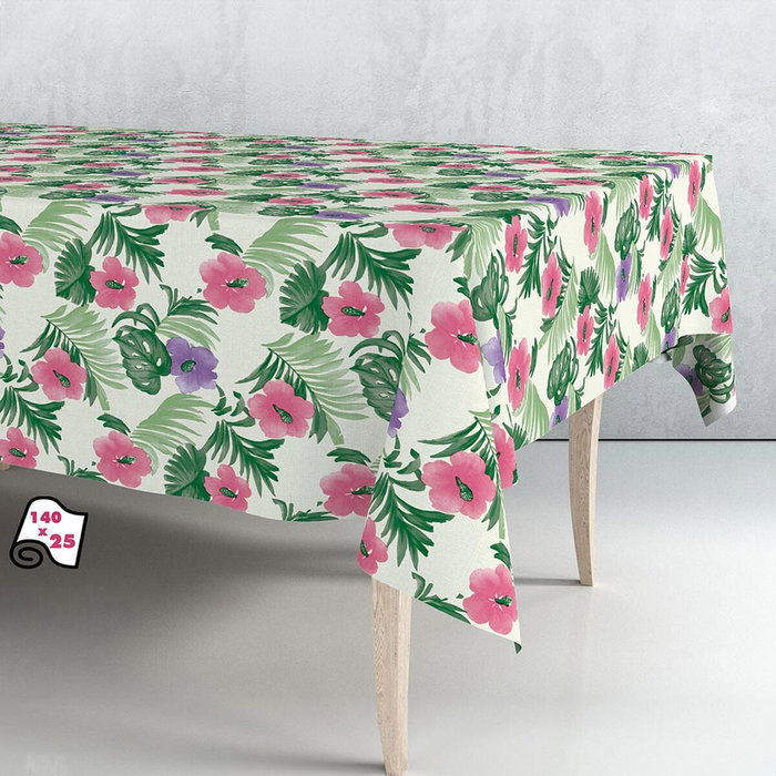 Exma Rollo de hule mantel estampado limones 1,40 x 25 m