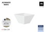 La Mediterranea Bol Melamina Mate White 10x6 cm (24 Unidades)