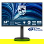 Philips 24B2U3301D Monitor 24" Full HD 1920x1080 120 Hz IPS con HDMI 1.4, DP 1.4, USB-C 90W, Pantalla Antirreflectante para Negocios, Negro