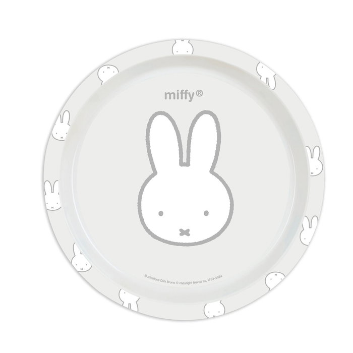Safta Set de Platos, Cubiertos y Vaso Miffy Niebla Menta
