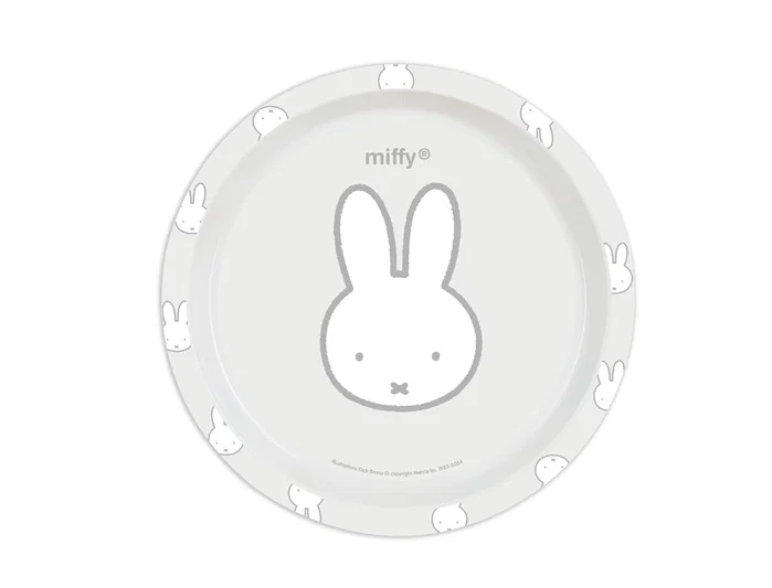 Safta Set de Platos, Cubiertos y Vaso Miffy Niebla Menta