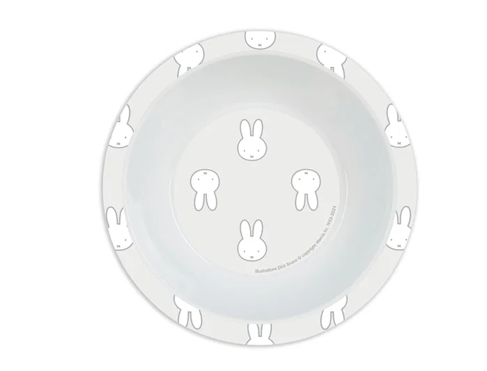 Safta Set de Platos, Cubiertos y Vaso Miffy Niebla Menta