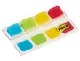 Post-it Banderitas separadoras rígidas de 4 colores con dispensador