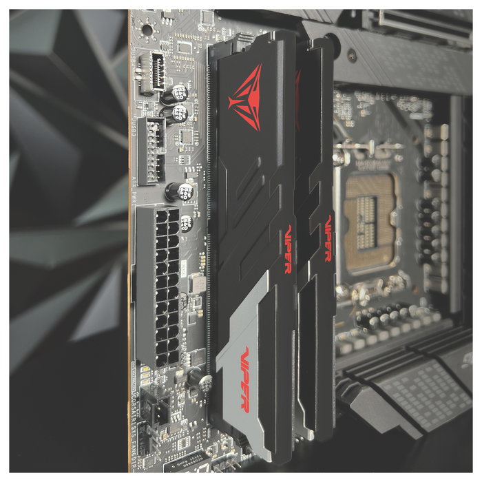 Patriot Memory Viper Venom DDR5 RAM 32 GB Kit (2x16 GB) 6200 MHz, CL40, DIMM 288-pin, Intel XMP 3.0 y AMD EXPO, PVV532G620C40K Patriot Memory Viper Venom DDR5 RAM 32 GB Kit (2x16 GB) 6200 MHz, CL40, DIMM 288-pin, Intel XMP 3.0 y AMD EXPO, PVV532G620C40K
