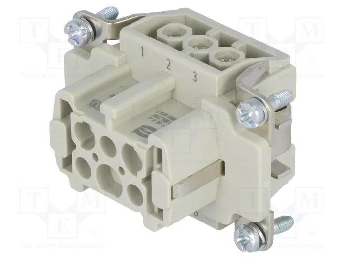 Harting HART Steckdoseneins.HAN6E 09330062701 Gris Harting HART Steckdoseneins.HAN6E 09330062701 Gris