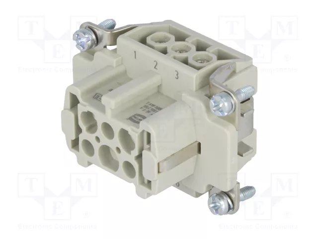 Harting HART Steckdoseneins.HAN6E 09330062701 Gris Harting HART Steckdoseneins.HAN6E 09330062701 Gris