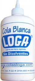 LOGA Bote de cola blanca 250 g