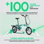 Youin E-bike Urbana Plegable Oxford BK0600, 250W Motor, 40km Autonomía, 17.5kg, Bicicleta Eléctrica Urbana