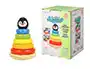 Imaginovo Juego Infantil de Madera Pinguino Torre de Formas Apilables +12 meses 7 piezas 18x12x12cm