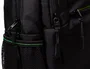 Q-connect Mochila para portátil 15,6" negra con dos bolsillos exteriores, asa y dimensiones 320x430x140 mm