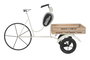 DKD Home Decor Expositor Terraza Y Jardin Blanco Marron Metal Madera 56 x 89 x 151 cm