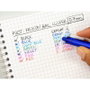 Pilot Frixion Clicker BLRT-FR7-L Bolígrafo de Gel Borrable Azul