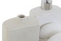 DKD Home Decor Dosificador de Gres y ABS Surtido 2 Unidades