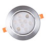 Foco Downlight LED 9W 900Lm 6000K Blanco Frío Circular