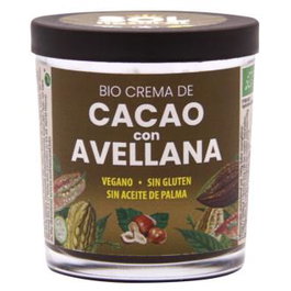 SOLNATURAL Crema de Cacao con Avellanas 200g - Vegana, Sin Gluten, Sin Aceite de Palma, Bio