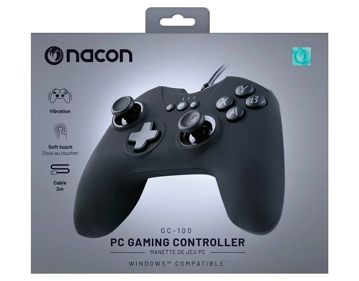 Nacon GC-100XF Negro USB Gamepad Analógico/Digital PC Nacon GC-100XF Negro USB Gamepad Analógico/Digital PC