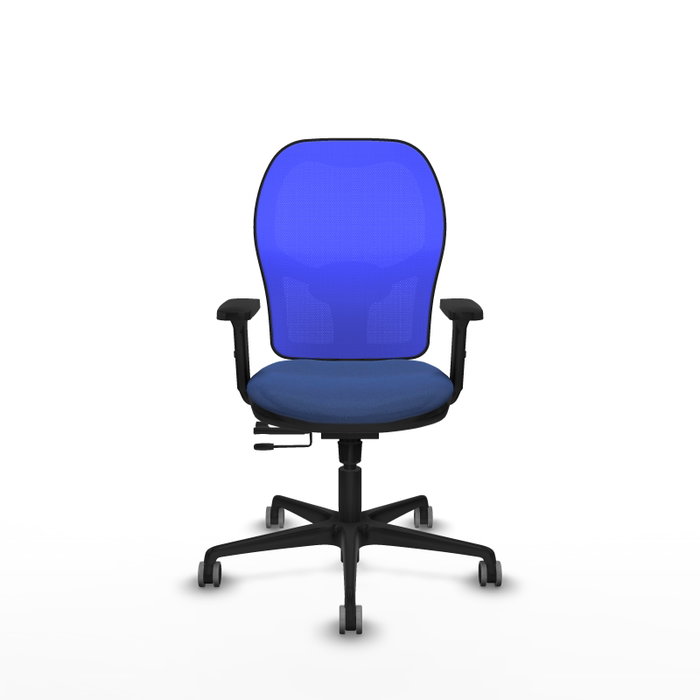 PIQUERAS Y CRESPO Silla de oficina Jorquera con mecanismo Sincro/Traslack Azul PIQUERAS Y CRESPO Silla de oficina Jorquera con mecanismo Sincro/Traslack Azul