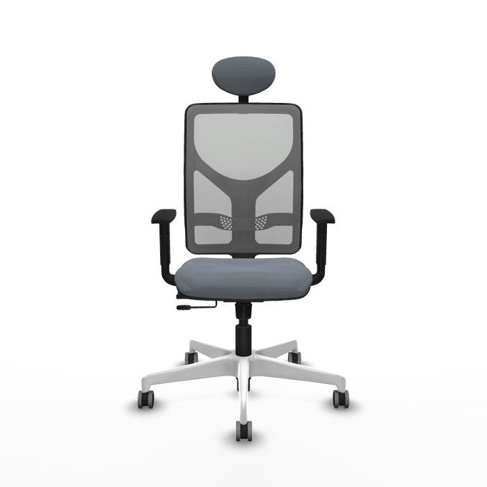 PIQUERAS Y CRESPO Silla de oficina Motilla Gris con Mecanismo Sincro/Traslack PIQUERAS Y CRESPO Silla de oficina Motilla Gris con Mecanismo Sincro/Traslack
