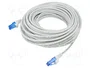 GOOBAY Patch cord Cat 6a U/UTP de 20m con conectores RJ45