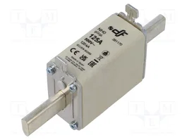 DF ELECTRIC Fusible de cartucho NH0 de cerámica 125A 500VAC