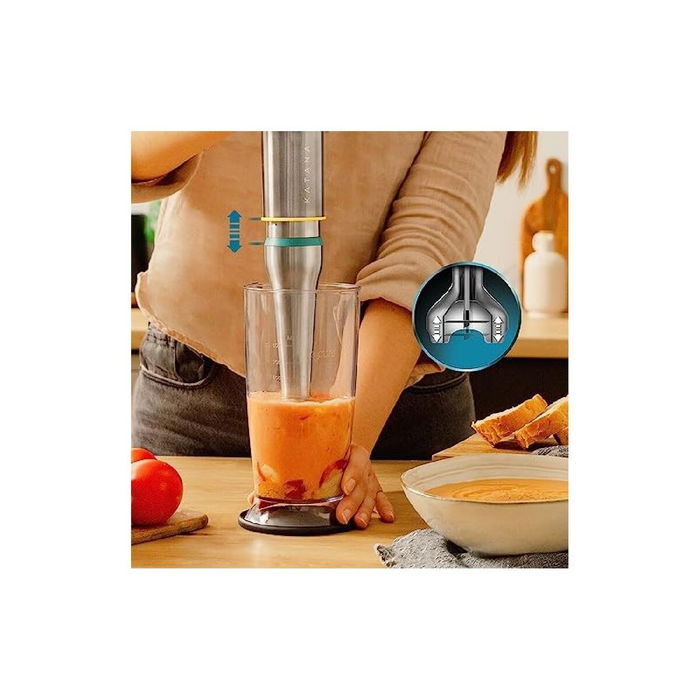 Batidora de Mano Cecotec Katana 12 Jar B 1200 W Negro