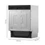 Cecotec Bolero Aguazero 6620 Full-BI Lavavajillas integrable de 60 cm