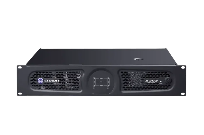 JBLPRO Crown XLC 21300 Amplificador de Potencia de 2 Canales y 1,300 Vatios para Cine Profesional JBLPRO Crown XLC 21300 Amplificador de Potencia de 2 Canales y 1,300 Vatios para Cine Profesional